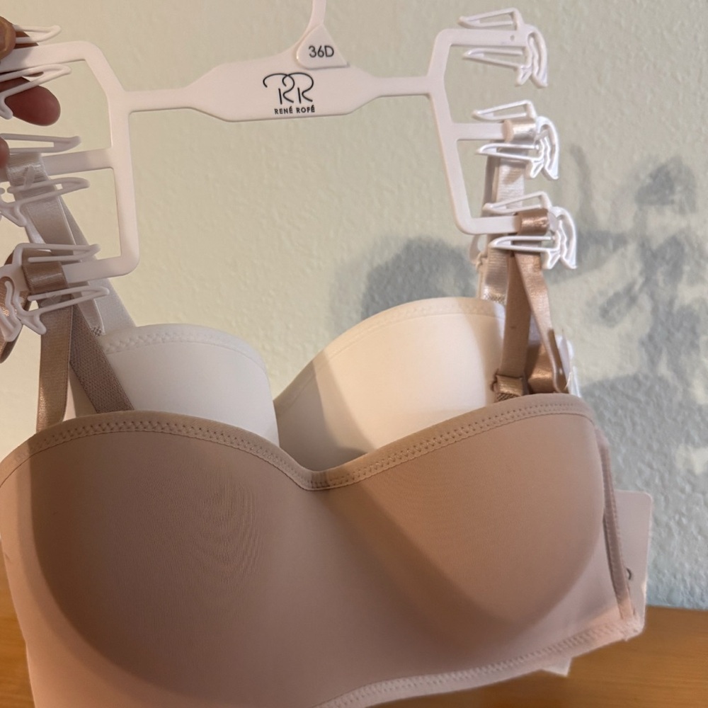 Rene Rofe Beige Bra